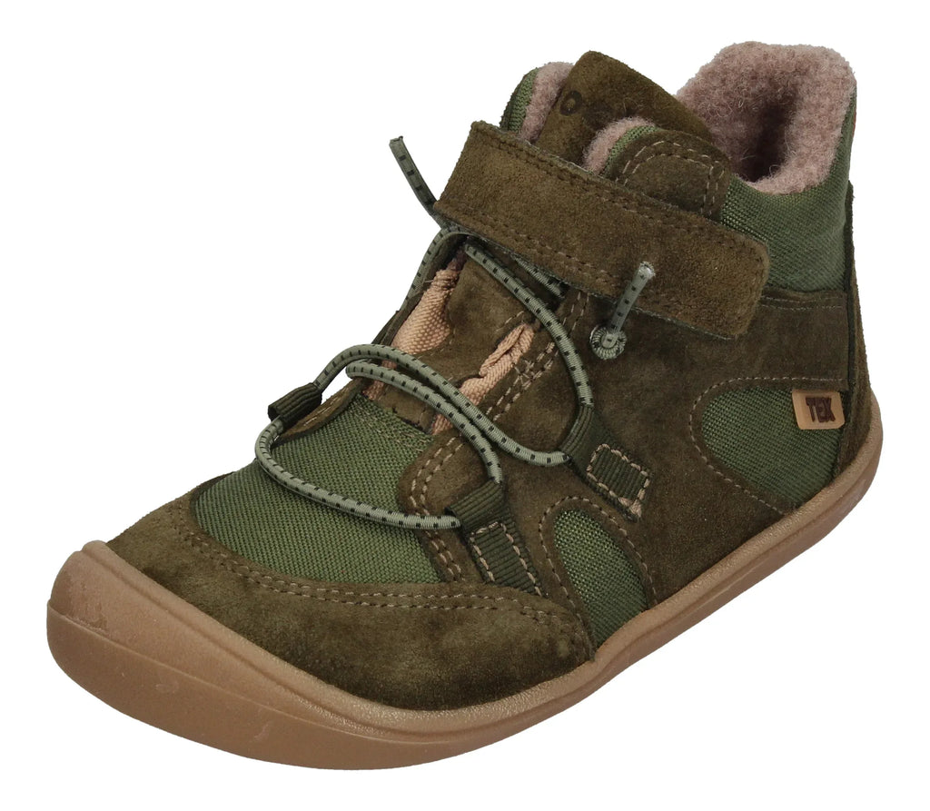 KOEL Barefoot Kinder Übergangsschuhe Sneakers BEAU WOOL khaki – Barfußschuhe - Grün | shoedealo.shop – Bild 8