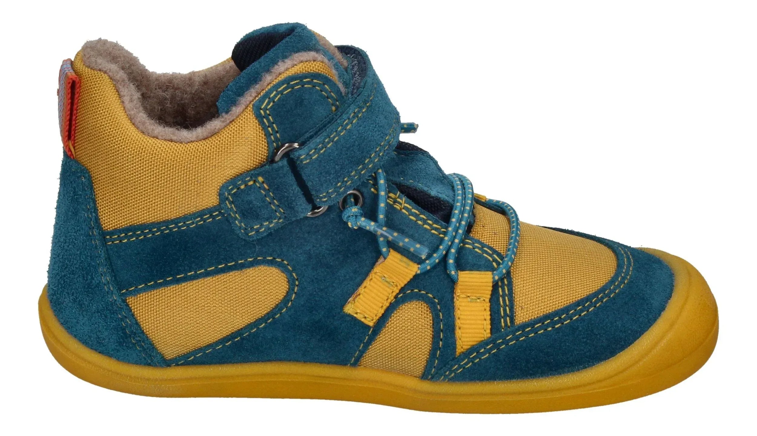 KOEL Barefoot Kinder Übergangsschuhe Sneakers BEAU WOOL yellow – Barfußschuhe - ["gid://shopify/Metaobject/186632929 – Bild 4