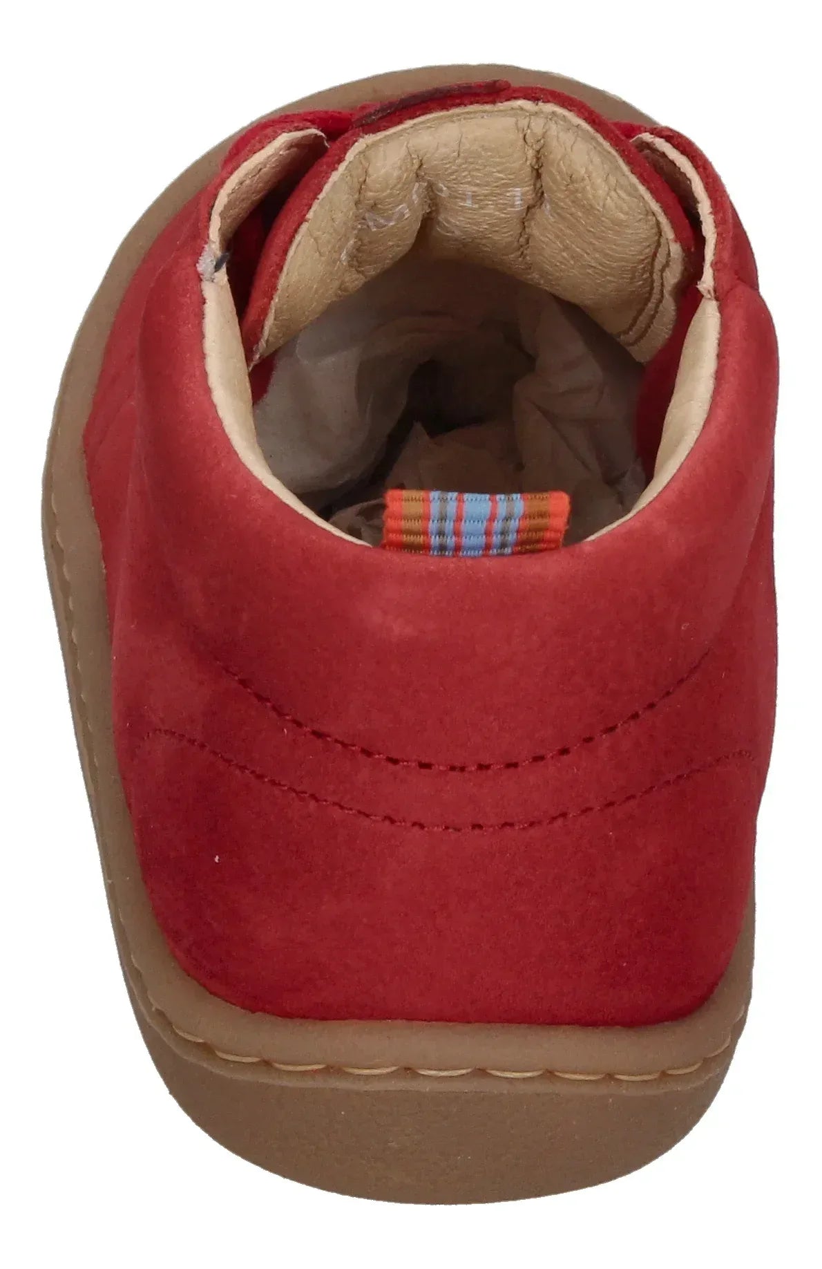 KOEL Kinder Barefoot Schnürschuhe BEN M LEATHER red