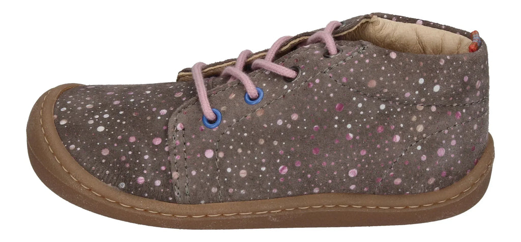 KOEL Barefoot Kinder Schnürschuhe BEN Suede Fantasy - grey – Barfußschuhe - ["gid://shopify/Metaobject/199663059273" – Bild 2