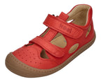KOEL Barefoot Kinder Sneakers Sandalen BEP LEATHER rot
