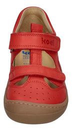 KOEL Barefoot Kinder Sneakers Sandalen BEP LEATHER rot