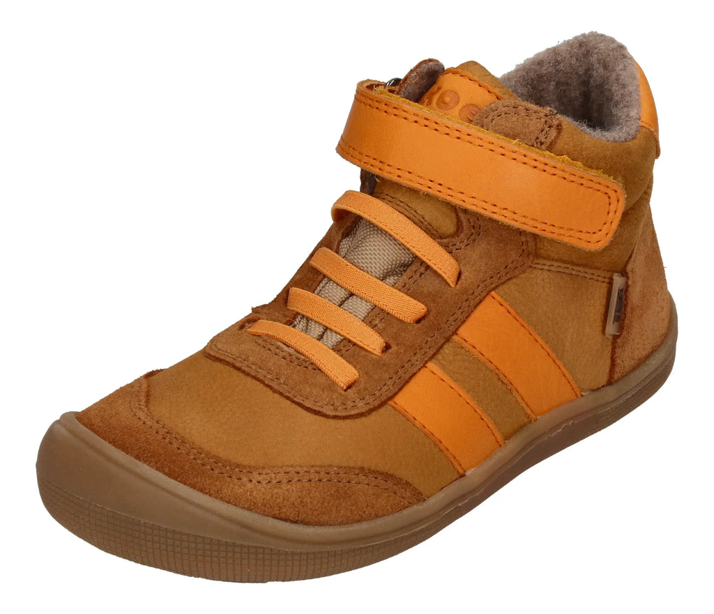 KOEL Barefoot Kinder Übergangsschuhe Sneakers DANIEL TEX cognac – Barfußschuhe - ["gid://shopify/Metaobject/184736383305"] | 
