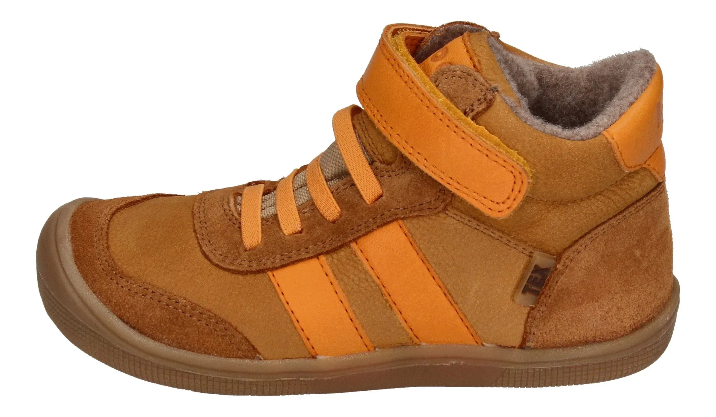 KOEL Barefoot Kinder Übergangsschuhe Sneakers DANIEL TEX cognac – Barfußschuhe - ["gid://shopify/Metaobject/18473638 – Bild 2