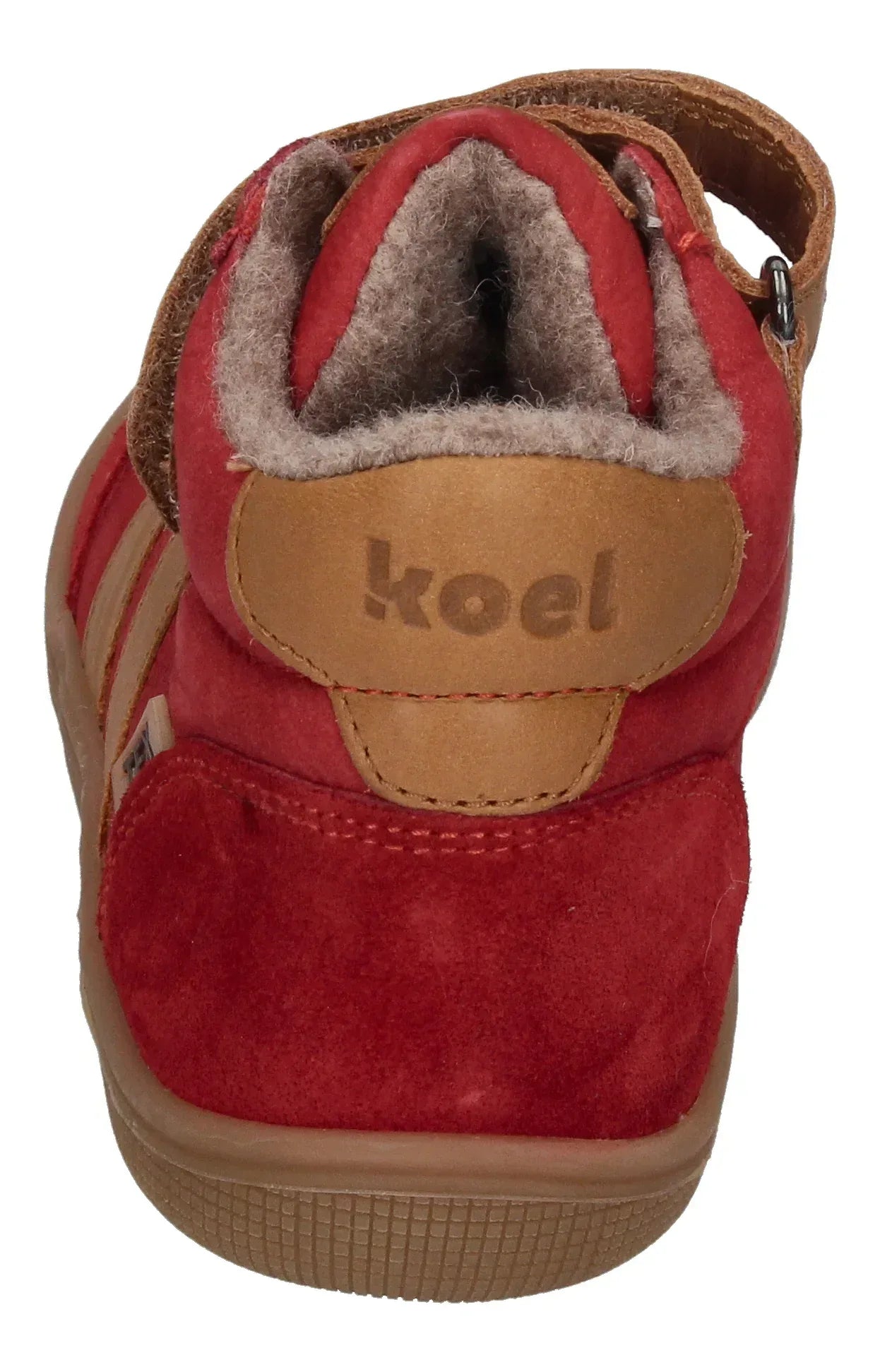 KOEL Barefoot Kinder Übergangsschuhe Sneakers DANIEL TEX red