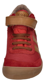 KOEL Barefoot Kinder Übergangsschuhe Sneakers DANIEL TEX red