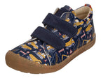 KOEL Barefoot Kinder Sneakers DANNY PRINT tractor blue