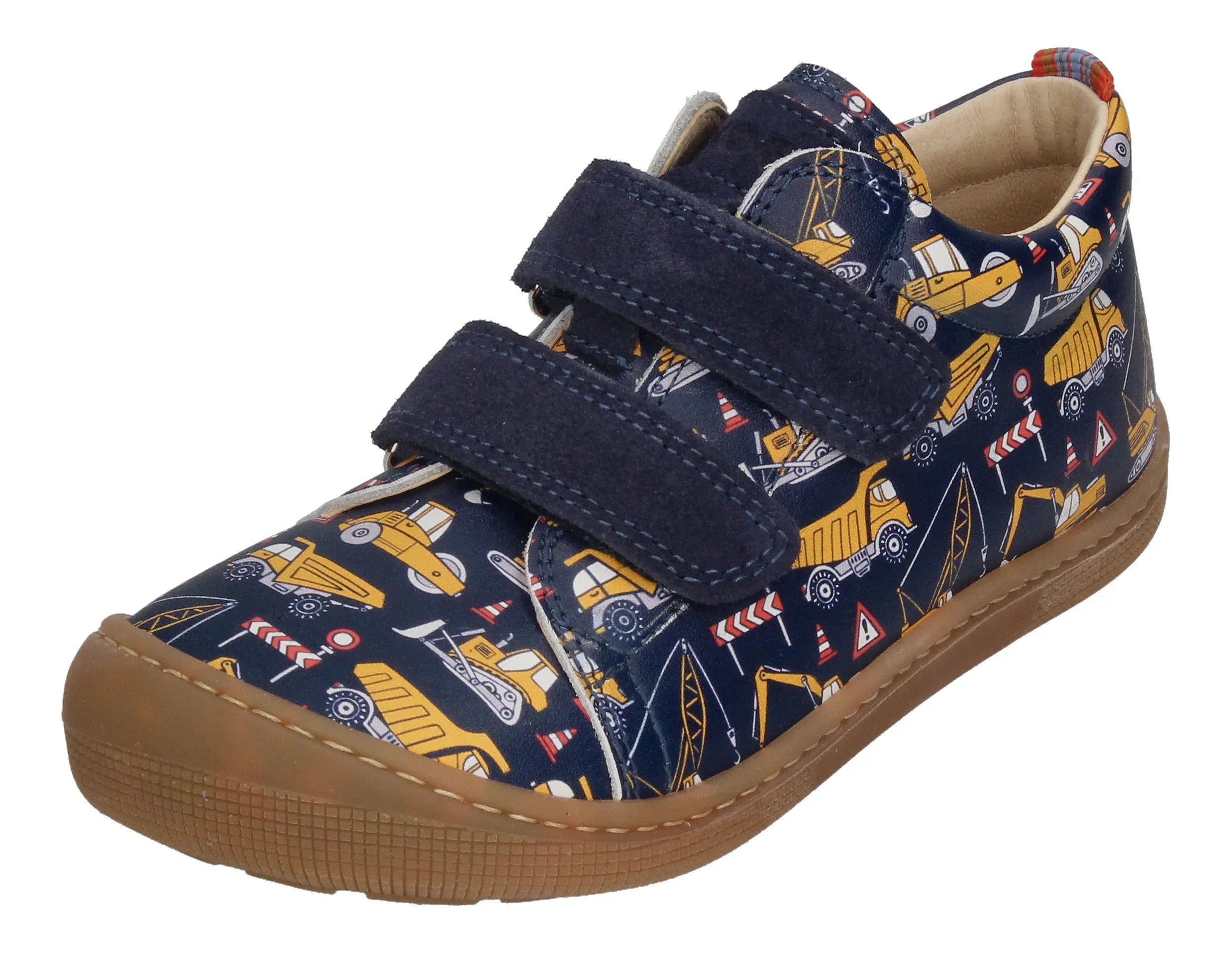 KOEL Barefoot Kinder Sneakers DANNY PRINT tractor blue