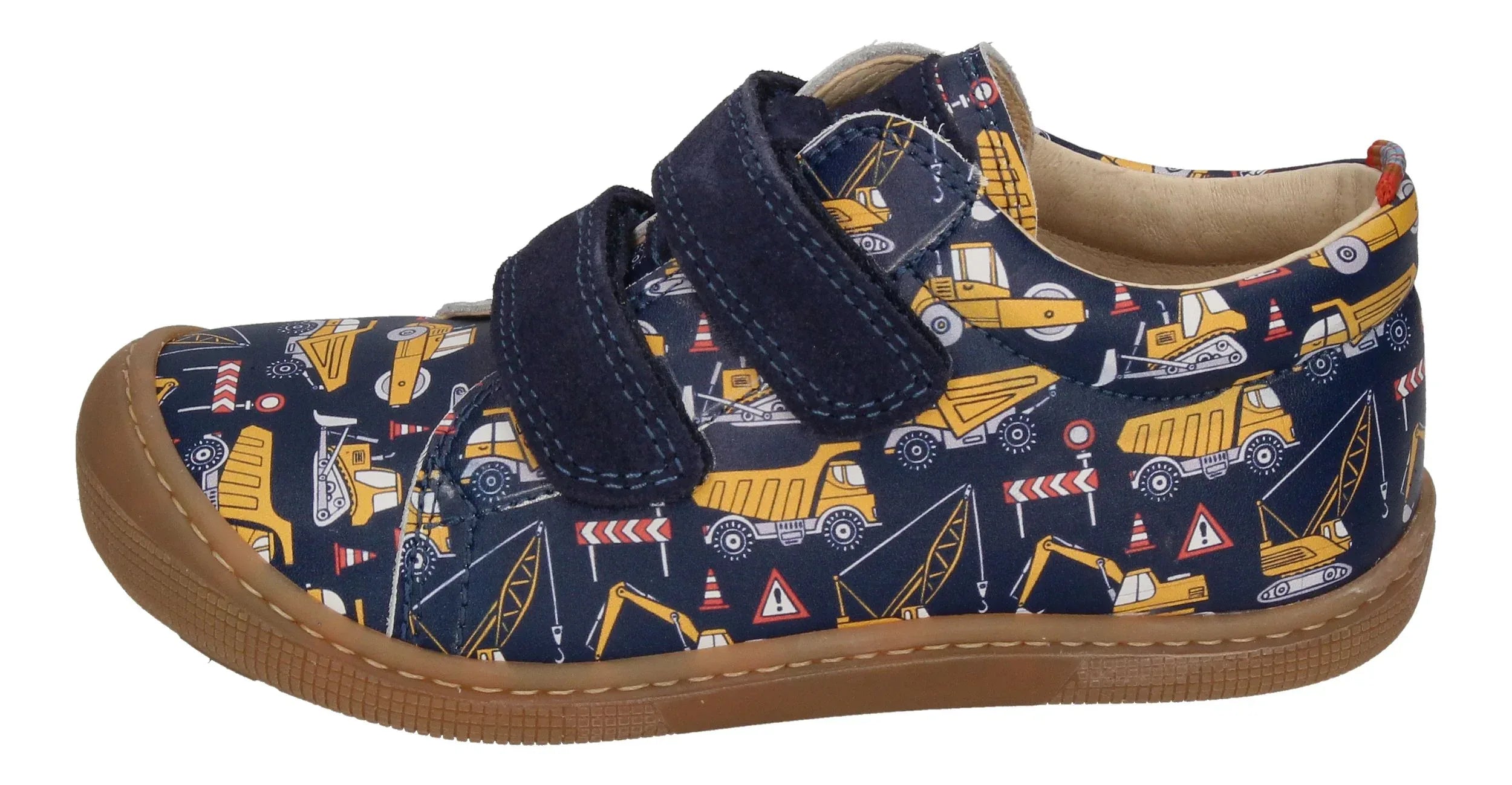 KOEL Barefoot Kinder Sneakers DANNY PRINT tractor blue