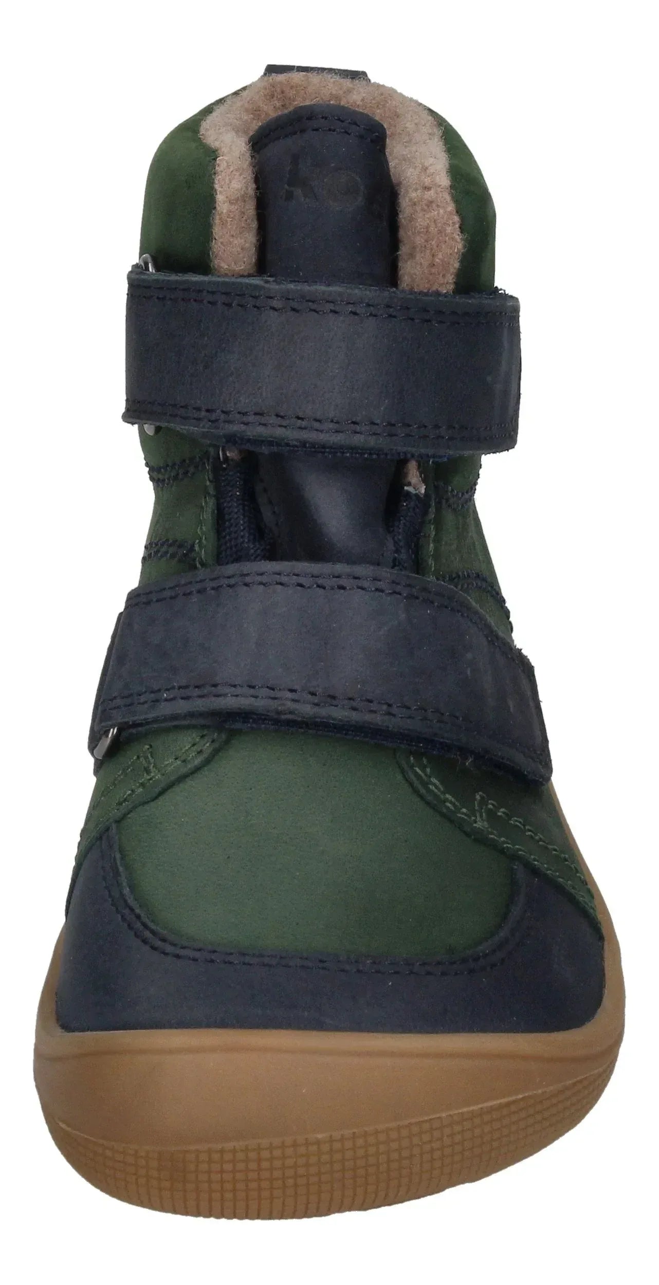 KOEL Barefoot Kinderschuhe extra weit DARO NAPA GRAIN green-2