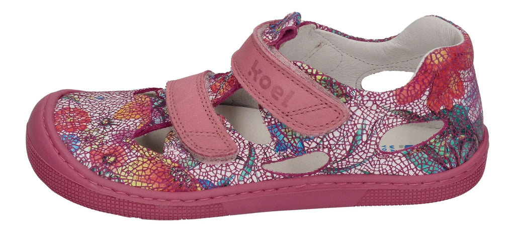 KOEL Barefoot Kinder - DEEN FANTASY - fuchsia flowers – Barfußschuhe - ["gid://shopify/Metaobject/186632929609"] | s – Bild 2