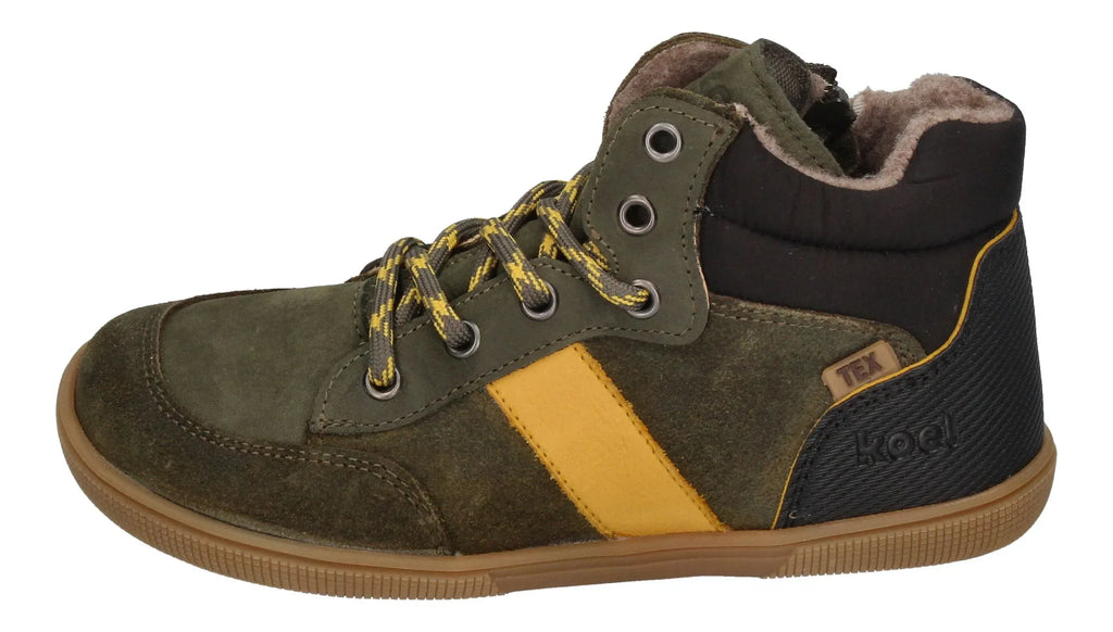 KOEL Barefoot Kinder Übergangsschuhe Sneakers EDAN khaki – Sneaker - Braun | shoedealo.shop – Bild 8