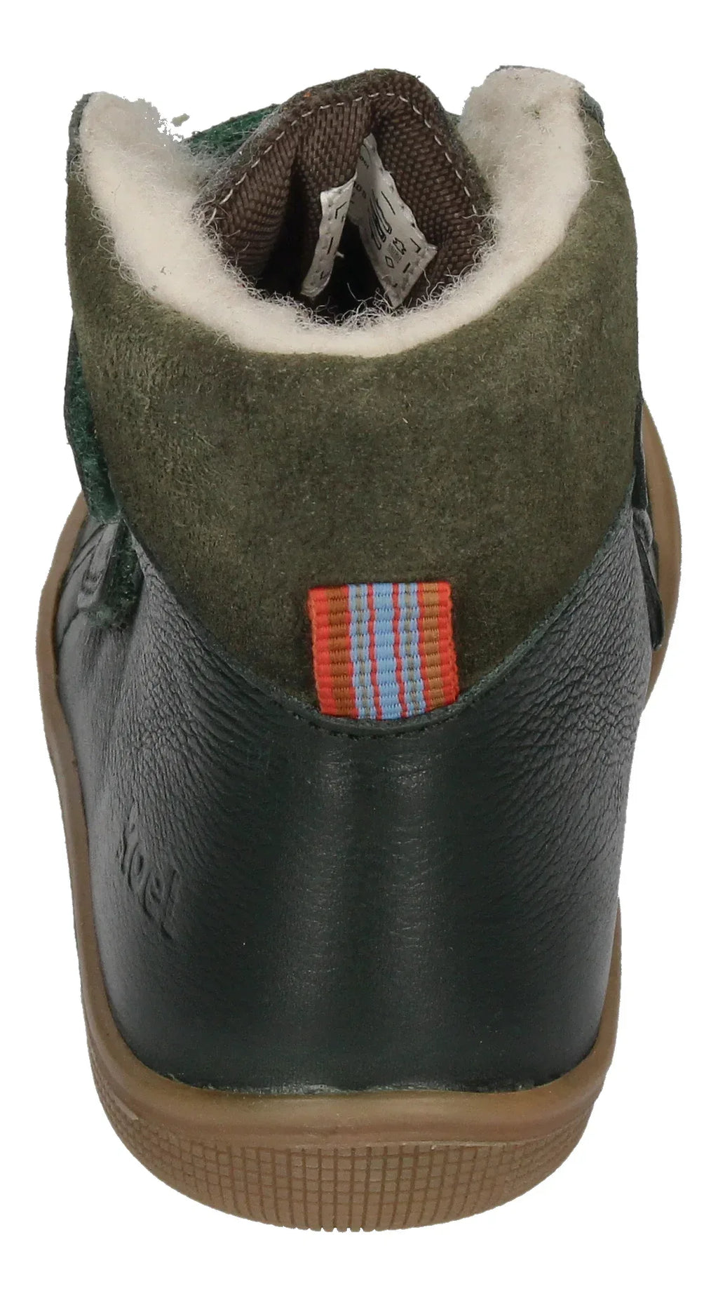 KOEL Barefoot Kinderstiefel - EMIL NAPA WOOL - green - Shoedeal