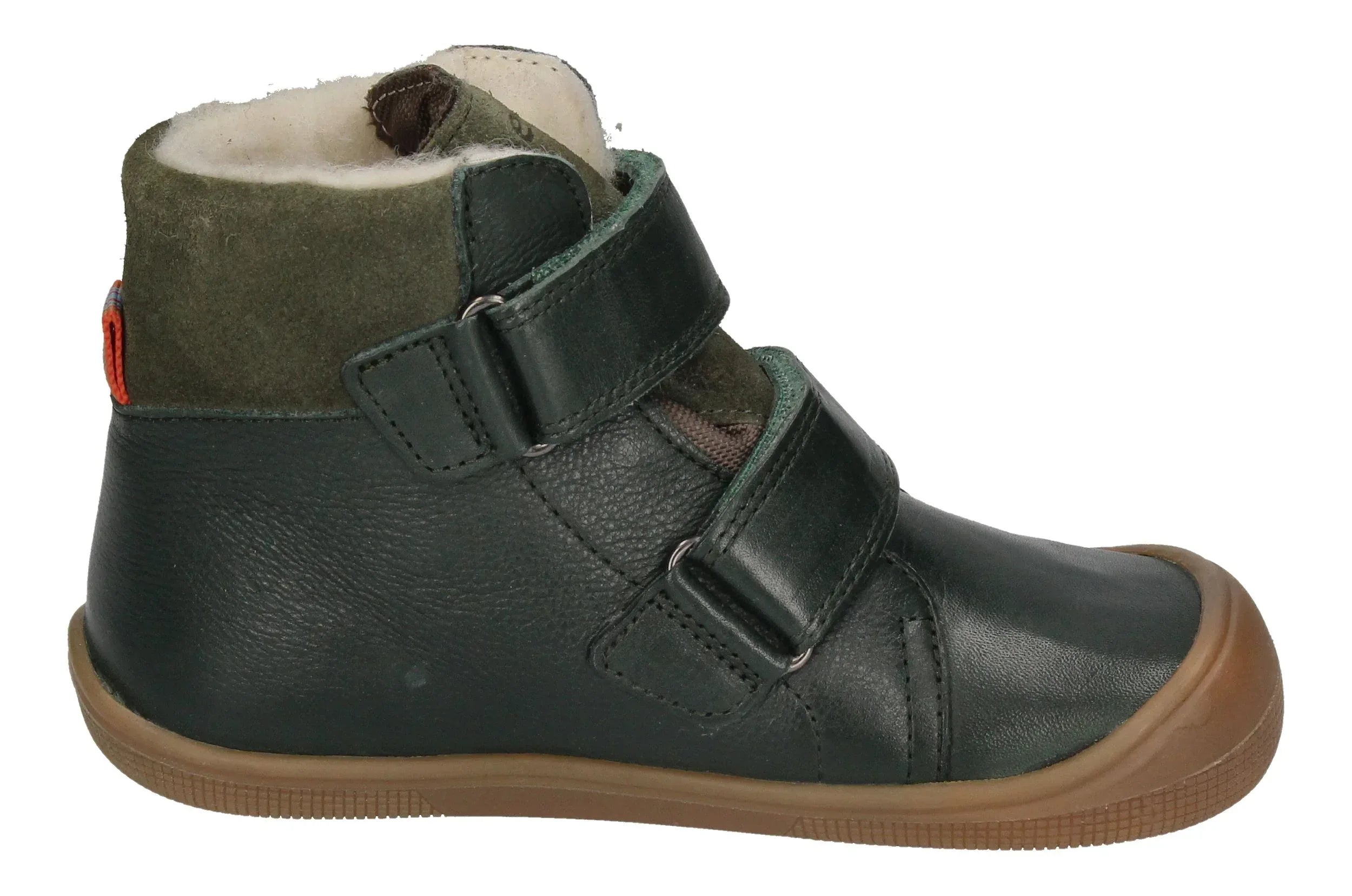 KOEL Barefoot Kinderstiefel - EMIL NAPA WOOL - green - Shoedeal