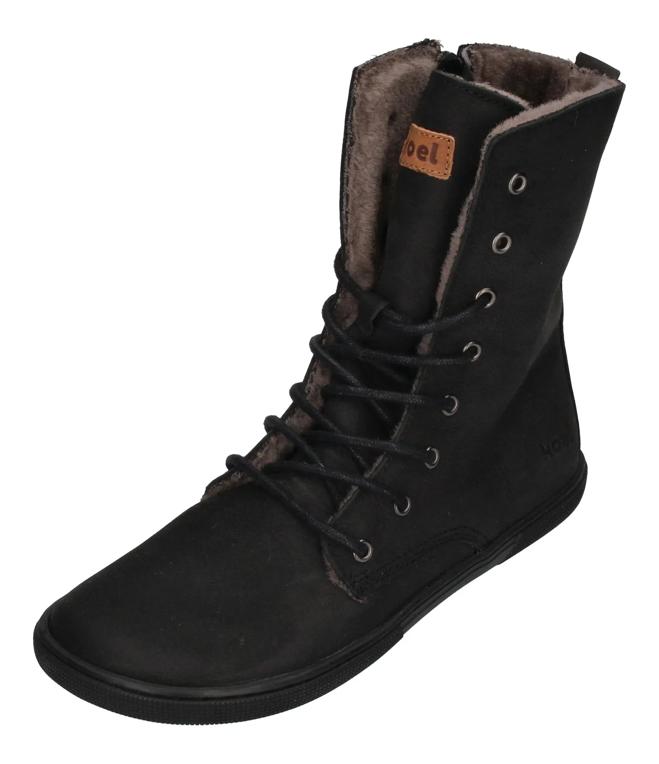 KOEL Damen Barefoot Booties mit Lammwolle FARO black-0
