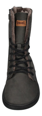 KOEL Damen Barefoot Booties mit Lammwolle FARO dark grey-2