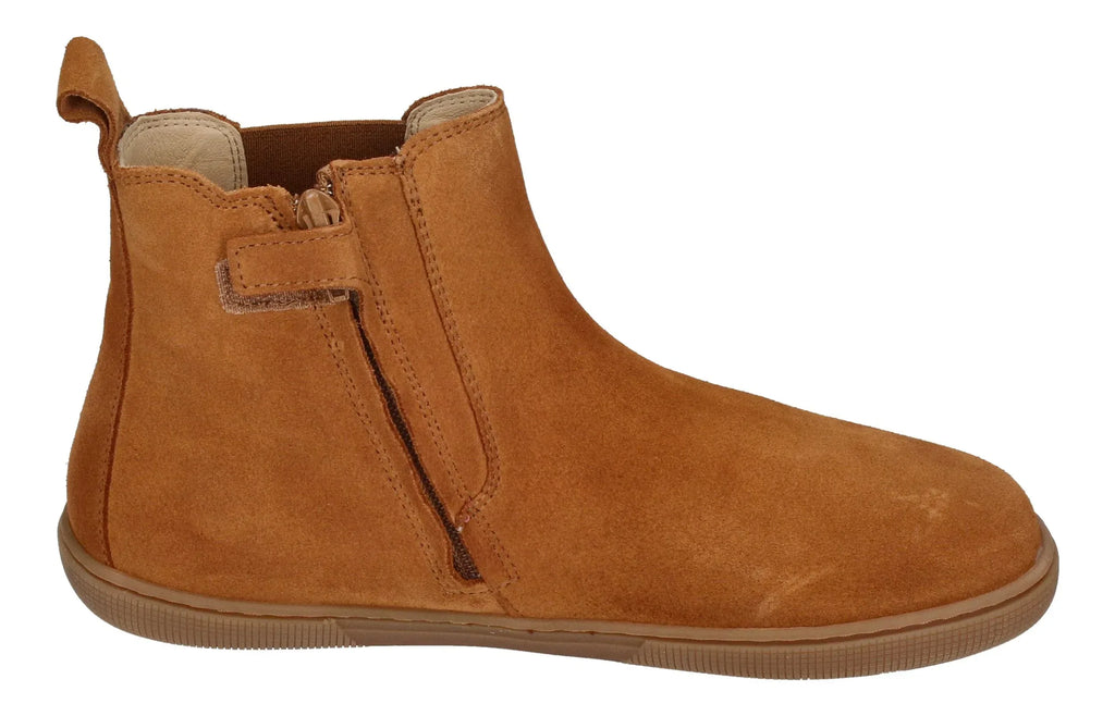 KOEL Damen Barefoot  Booties FILAS SUEDE cognac