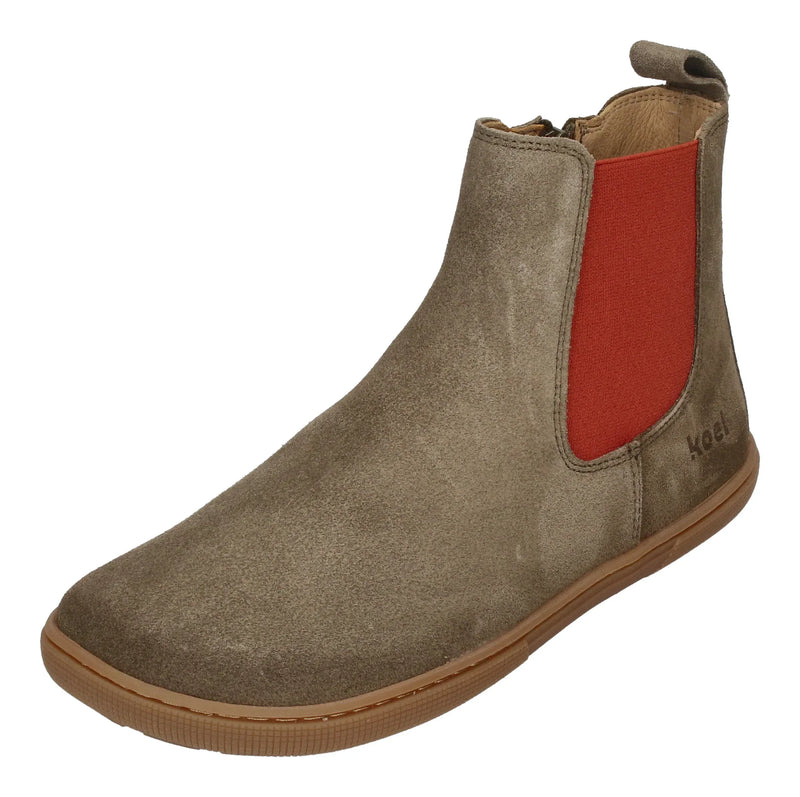 KOEL Damen Barefoot Booties FILAS SUEDE trufle