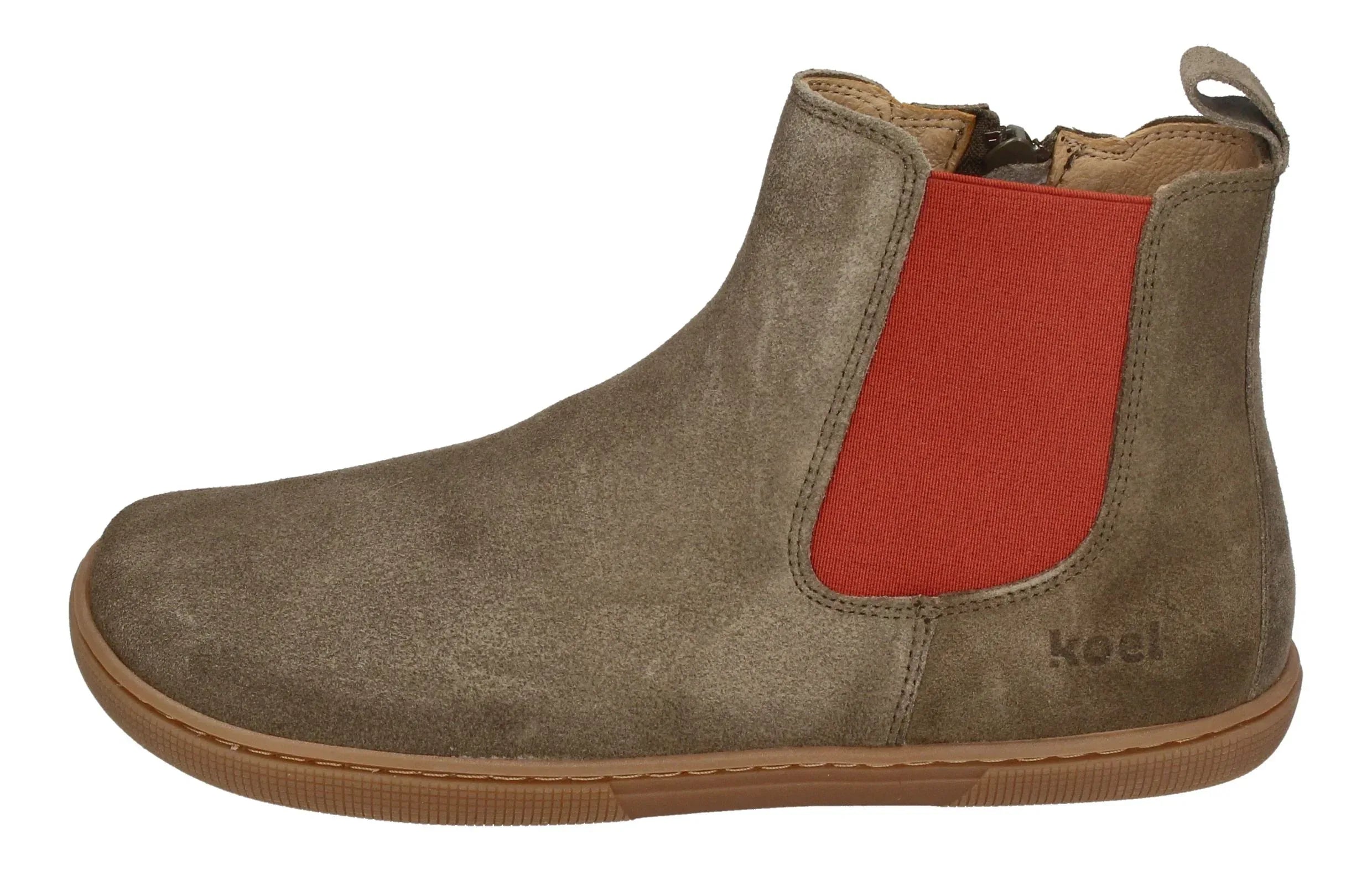 KOEL Damen Barefoot Booties FILAS SUEDE trufle