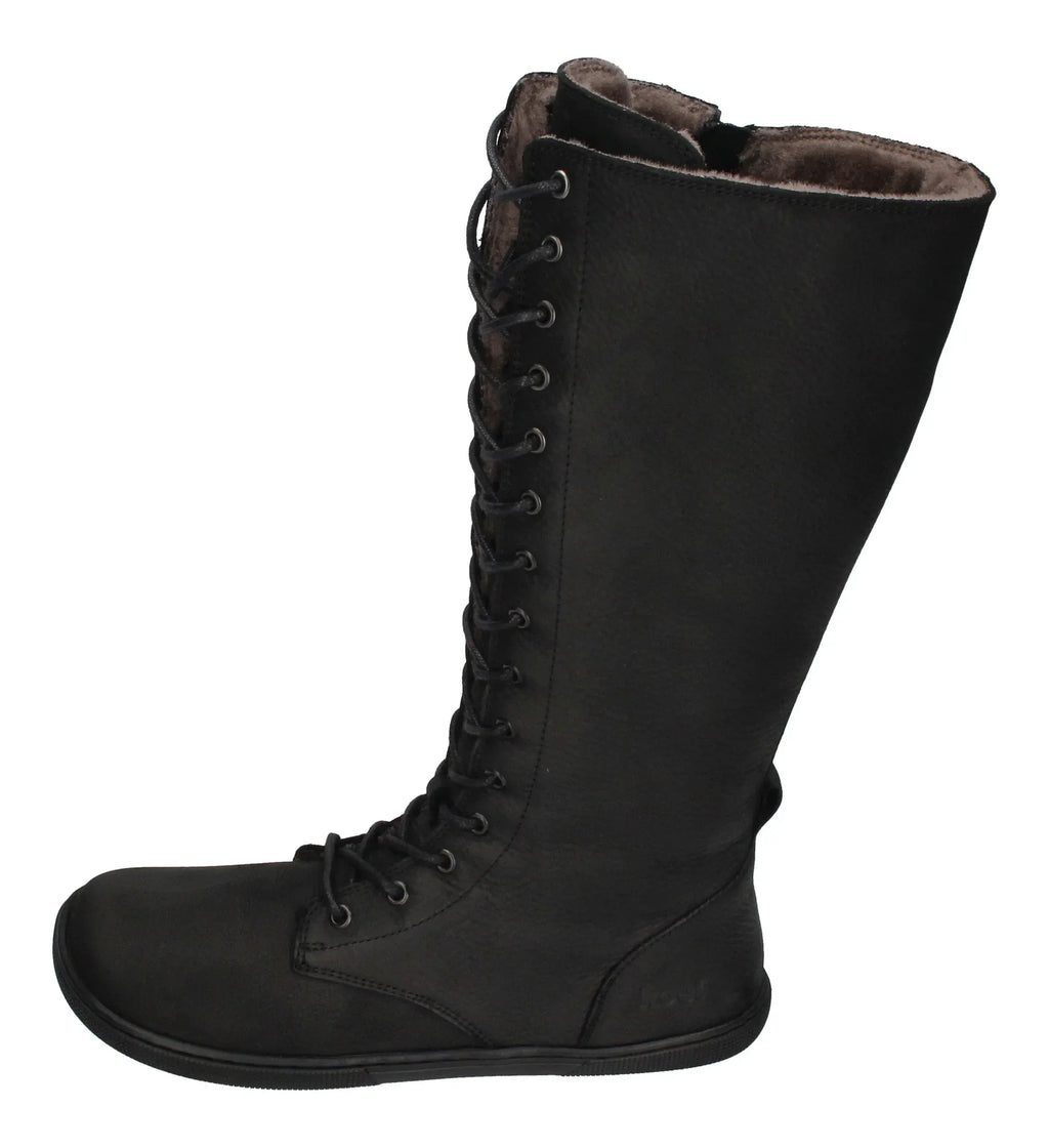 KOEL Damenschuhe - Barefoot Stiefel FLORA LAMBSWOOL - black – Barfußschuhe - ["gid://shopify/Metaobject/214298460489 – Bild 2