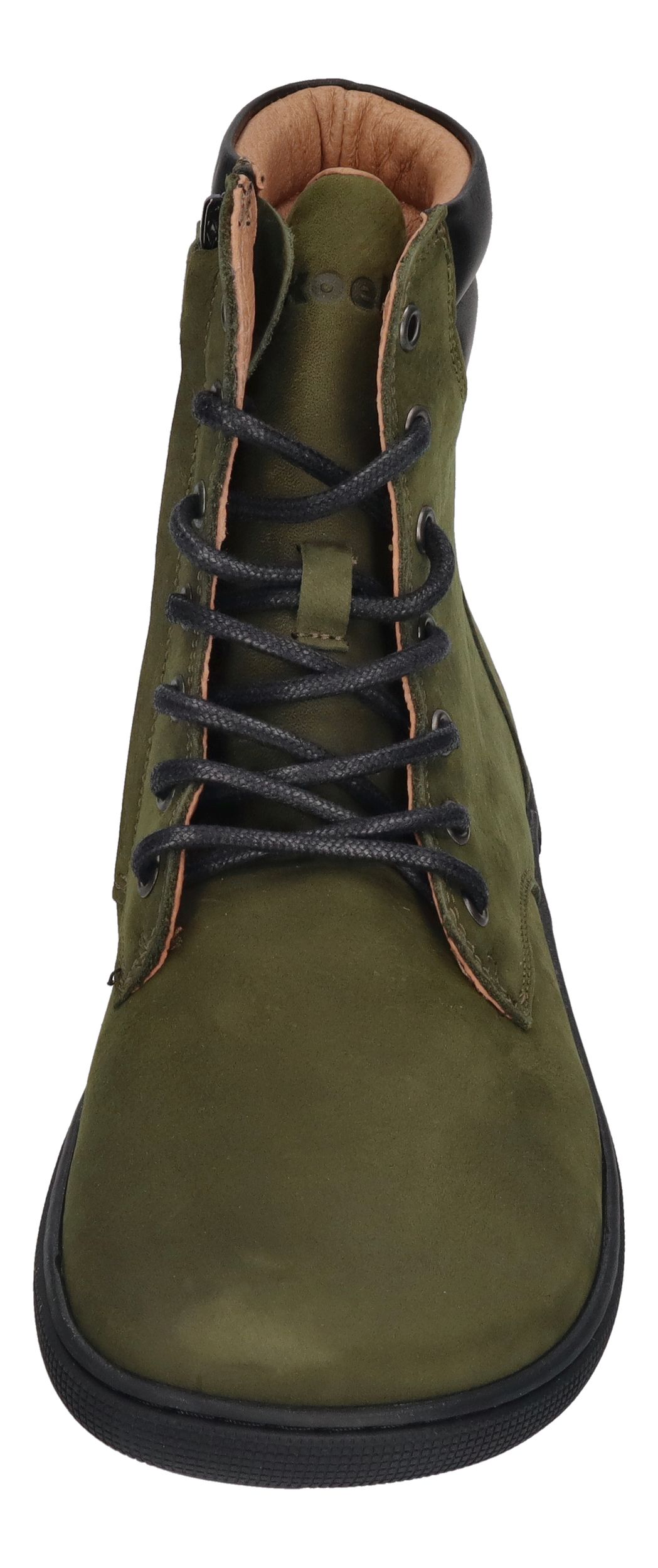 KOEL Damen Barefoot Booties FLORENCE khaki