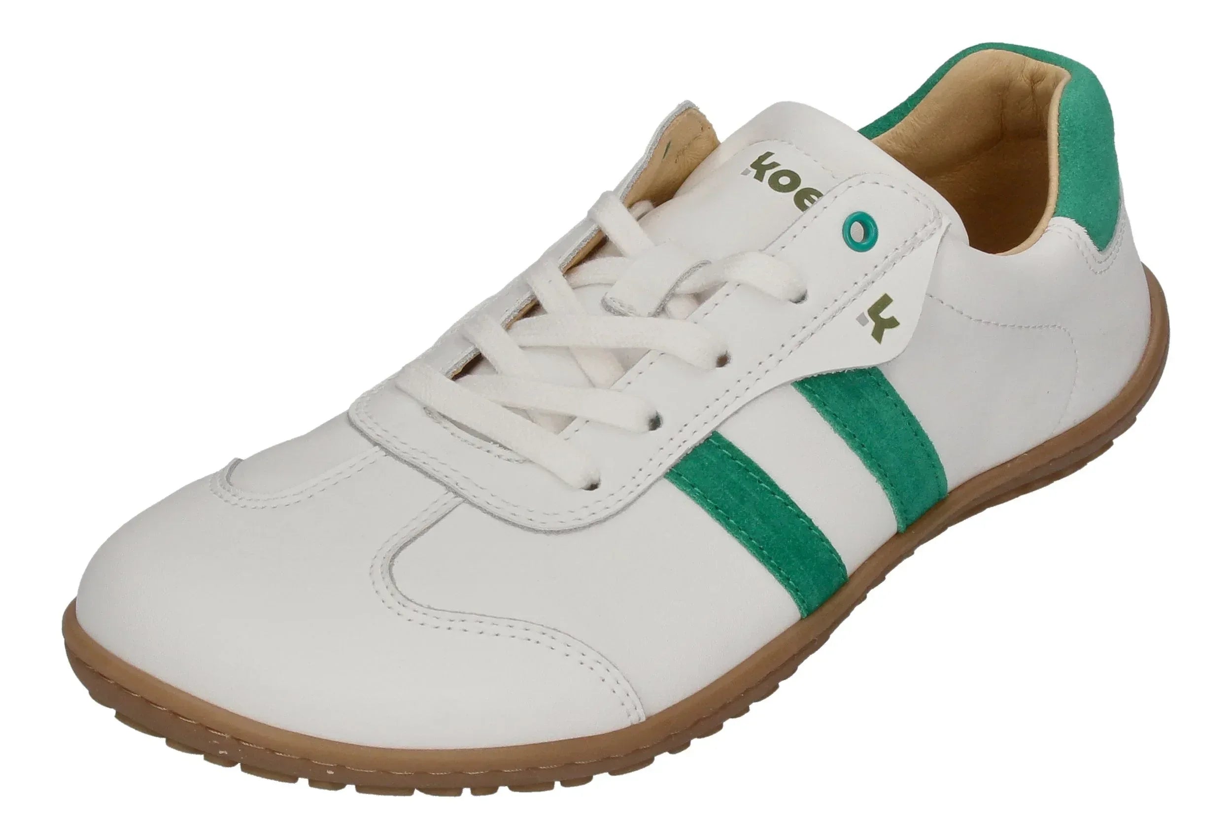 KOEL Damenschuhe Barfuß Sneakers ILA NAPA off white green