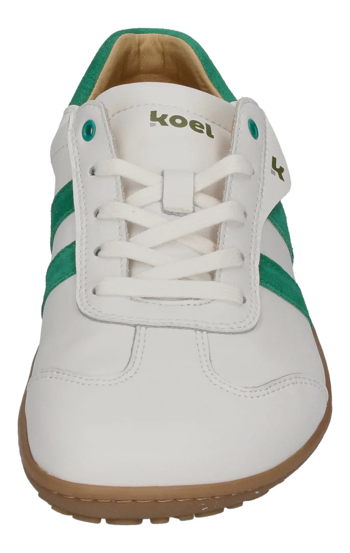 KOEL Damenschuhe Barfuß Sneakers ILA NAPA off white green