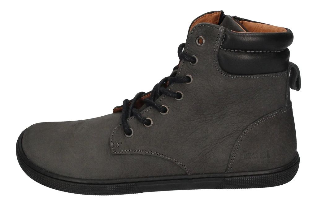 KOEL Damenschuhe - Barefoot Booties FLORENCE dark grey – Barfußschuhe - Grau | shoedealo.shop – Bild 2