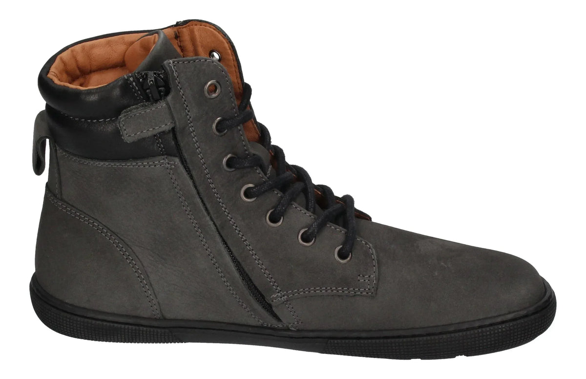 KOEL Damenschuhe - Barefoot Booties FLORENCE dark grey – Barfußschuhe - Grau | shoedealo.shop – Bild 4