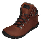 KOEL Herren Barefoot Boots - PORTER LAMBSWOOL - chocolate