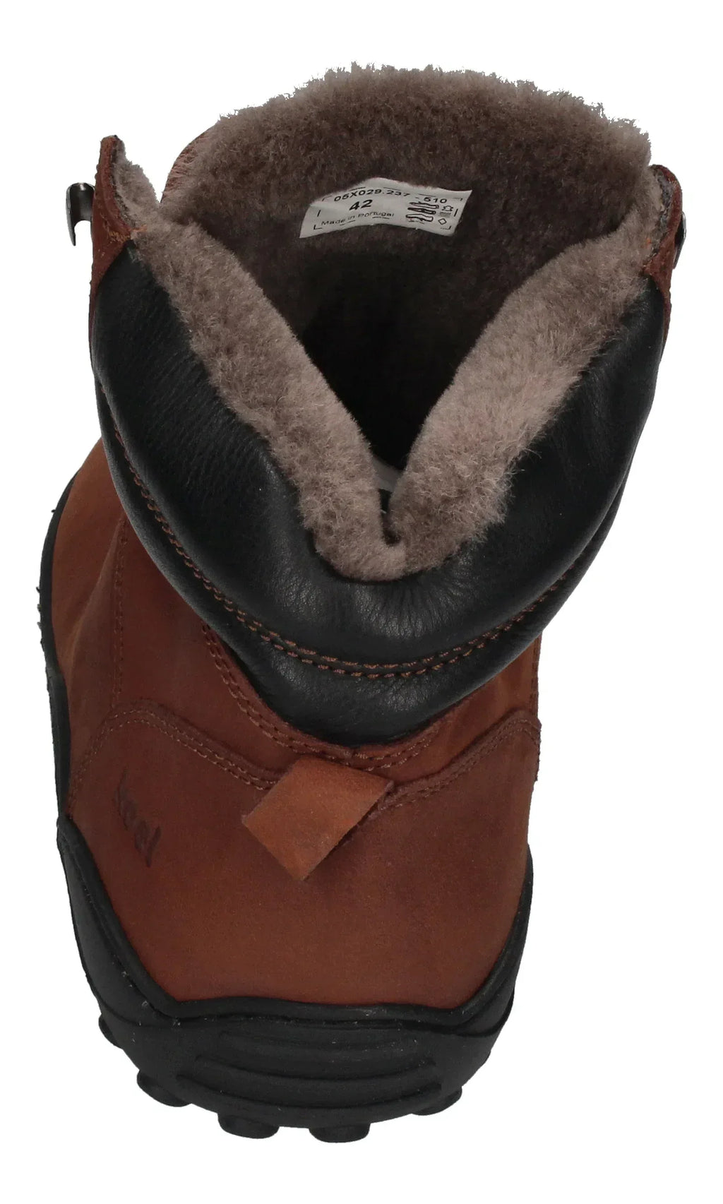 KOEL Herren Barefoot Boots - PORTER LAMBSWOOL - chocolate