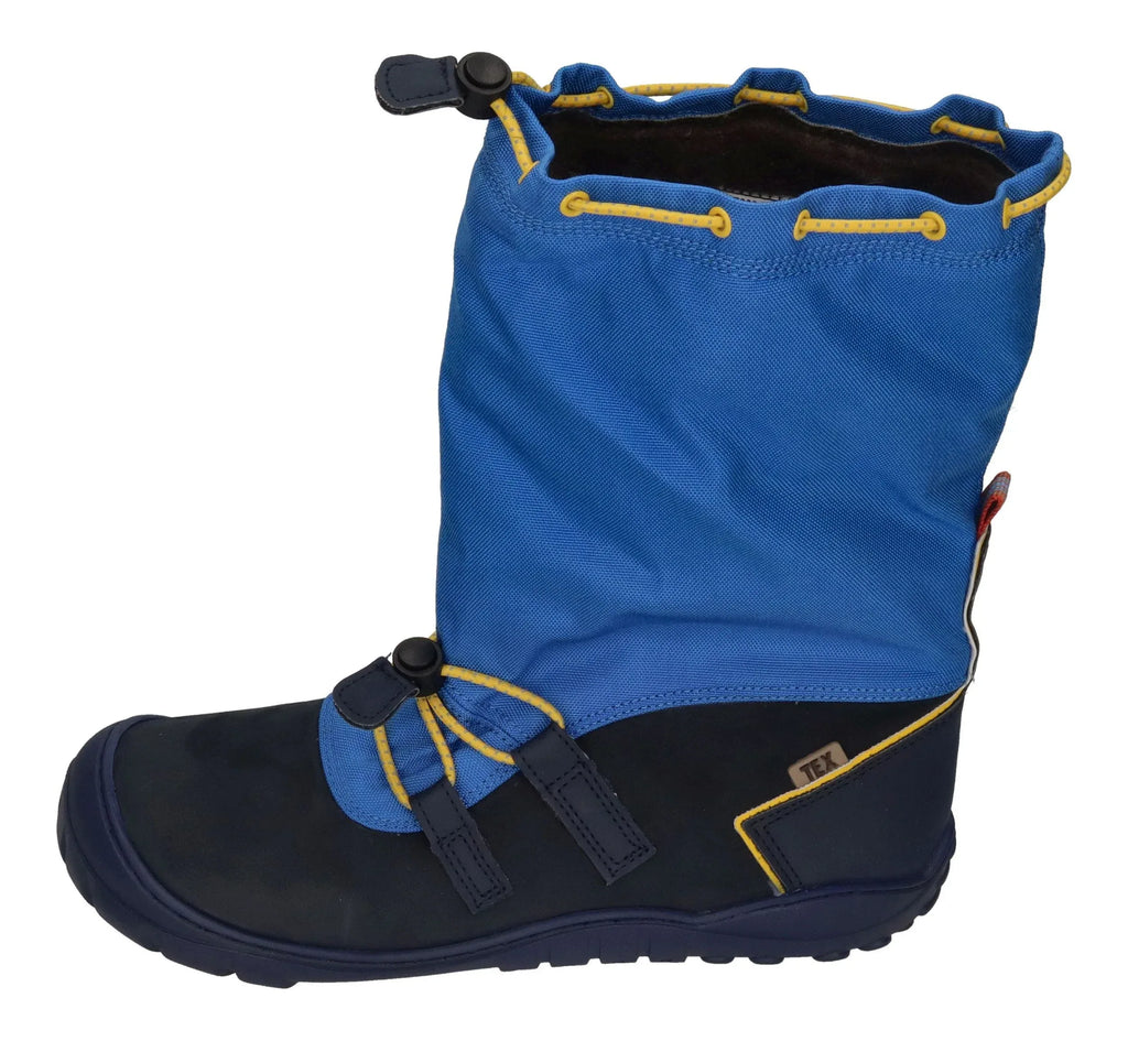 KOEL Barefoot Teenager Winter Stiefel - RANA WP LEX turquoise
