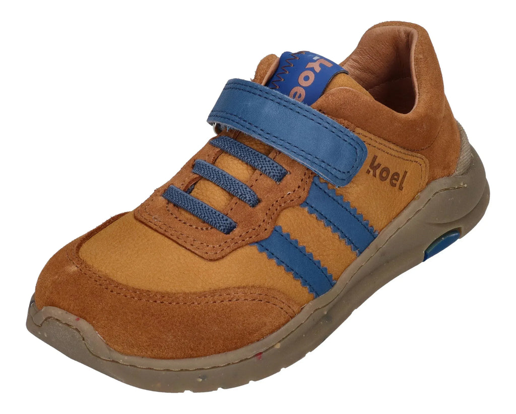 KOEL Barefoot Kinder - Sneakers SHANE - cognac