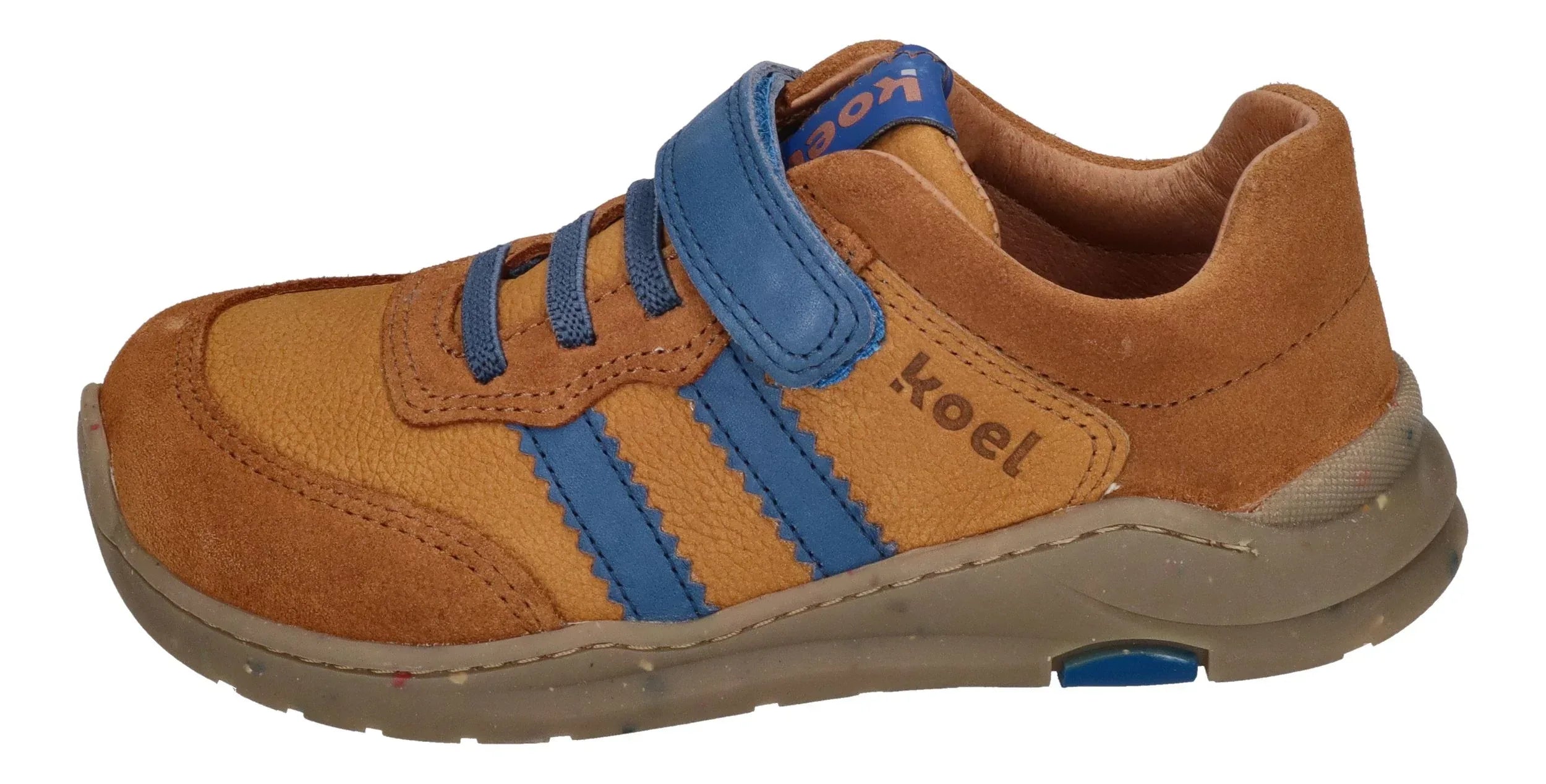 KOEL Barefoot Kinder - Sneakers SHANE - cognac