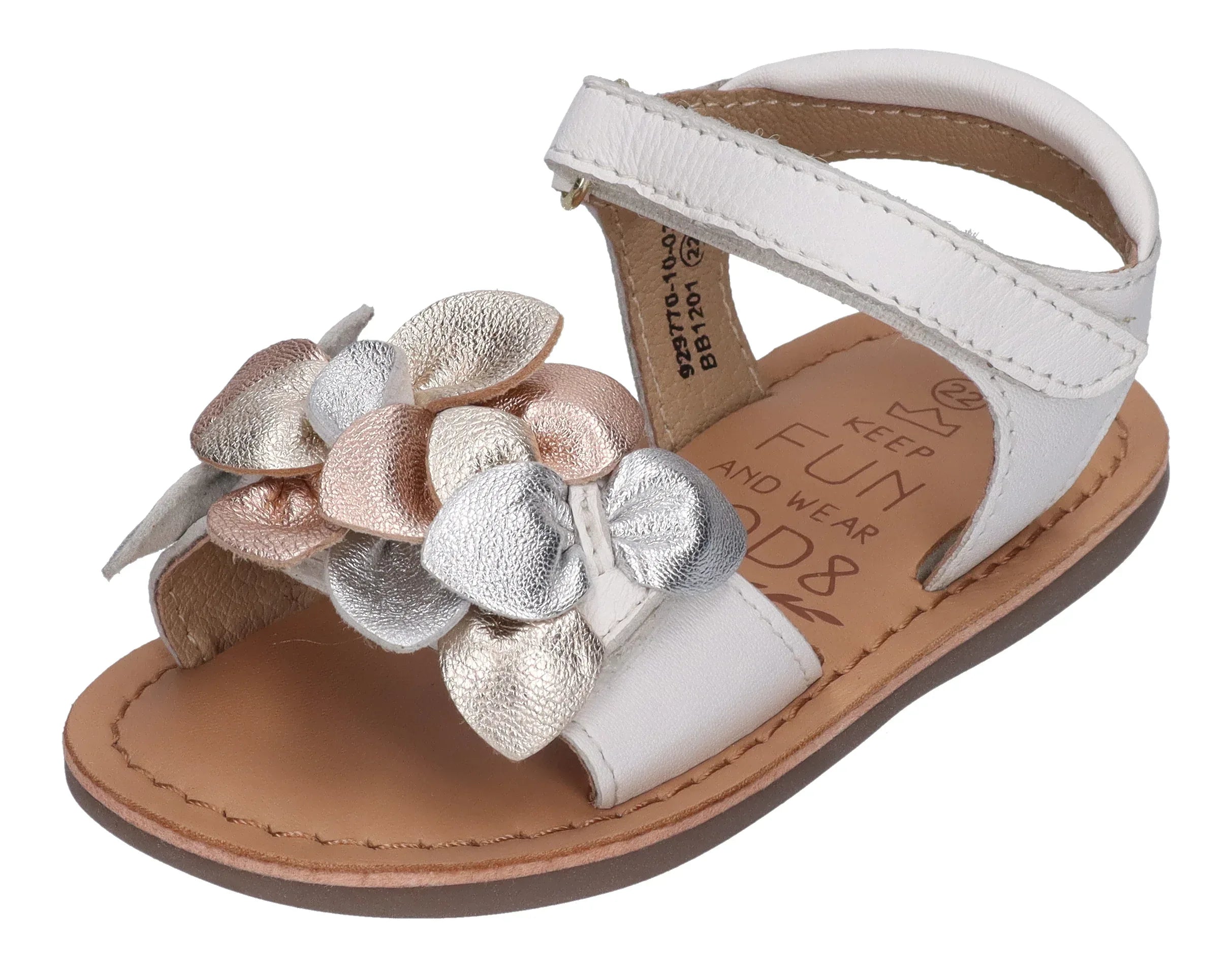 Mod8 - Kinder Sandalen CLOKNOT 929770-10-3 blanc aucune – Sandalen & Sandaletten