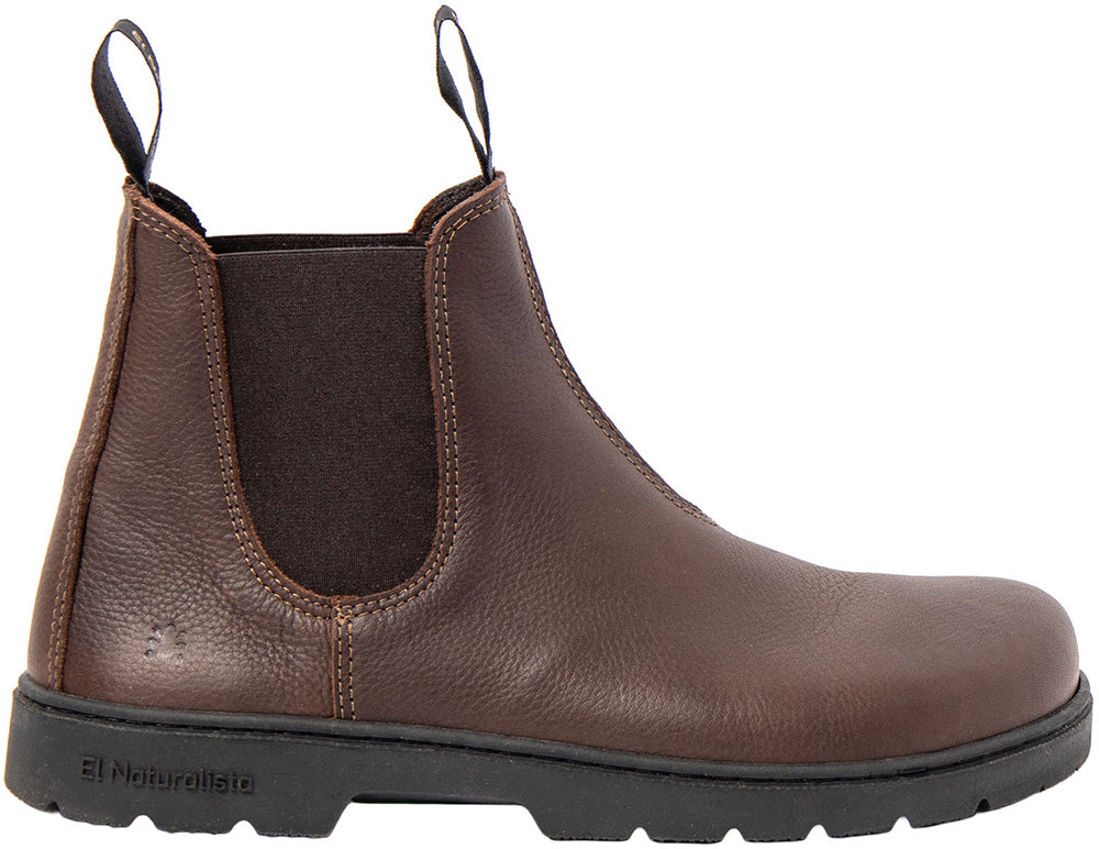 EL NATURALISTA Barefoot Minimalist Chelsea Boot NOMADA N5262A brown