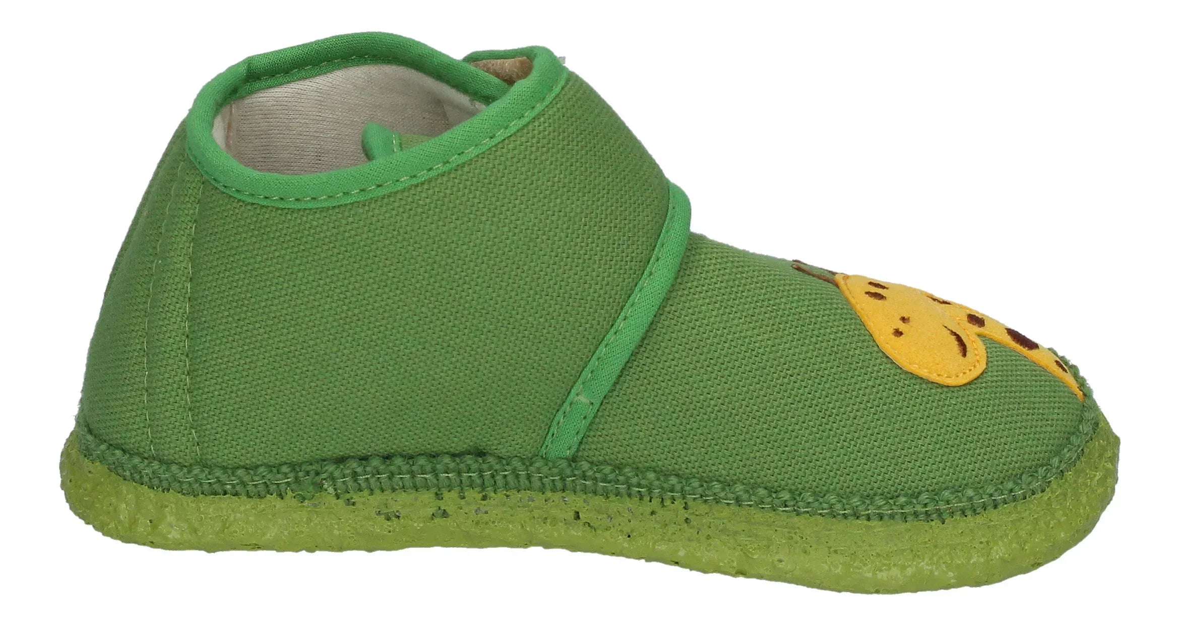 NANGA Kinderschuhe - Hausschuhe AFFE - grün-3