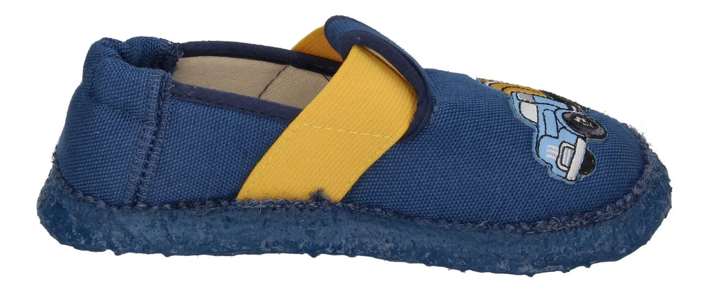 NANGA Kinder - Hausschuhe BOB 26-0501 - blau