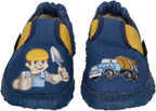 NANGA Kinder - Hausschuhe BOB 26-0501 - blau