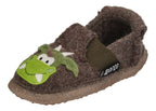 NANGA Kinderschuhe - Hausschuhe MAGIC DRAGON - braun-0