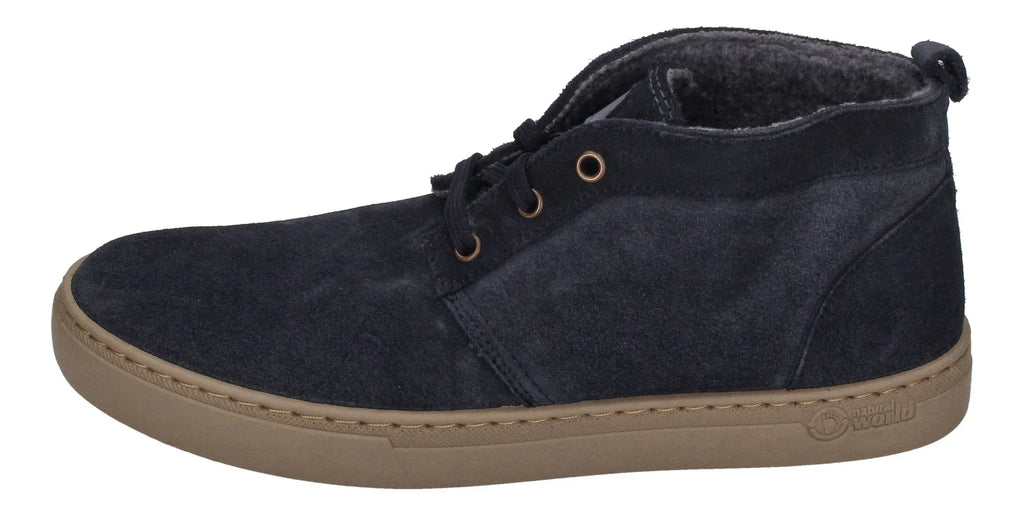 NATURAL WORLD warm gefütterte Chukka-Boots SAFARI NEW 6722-977 marino