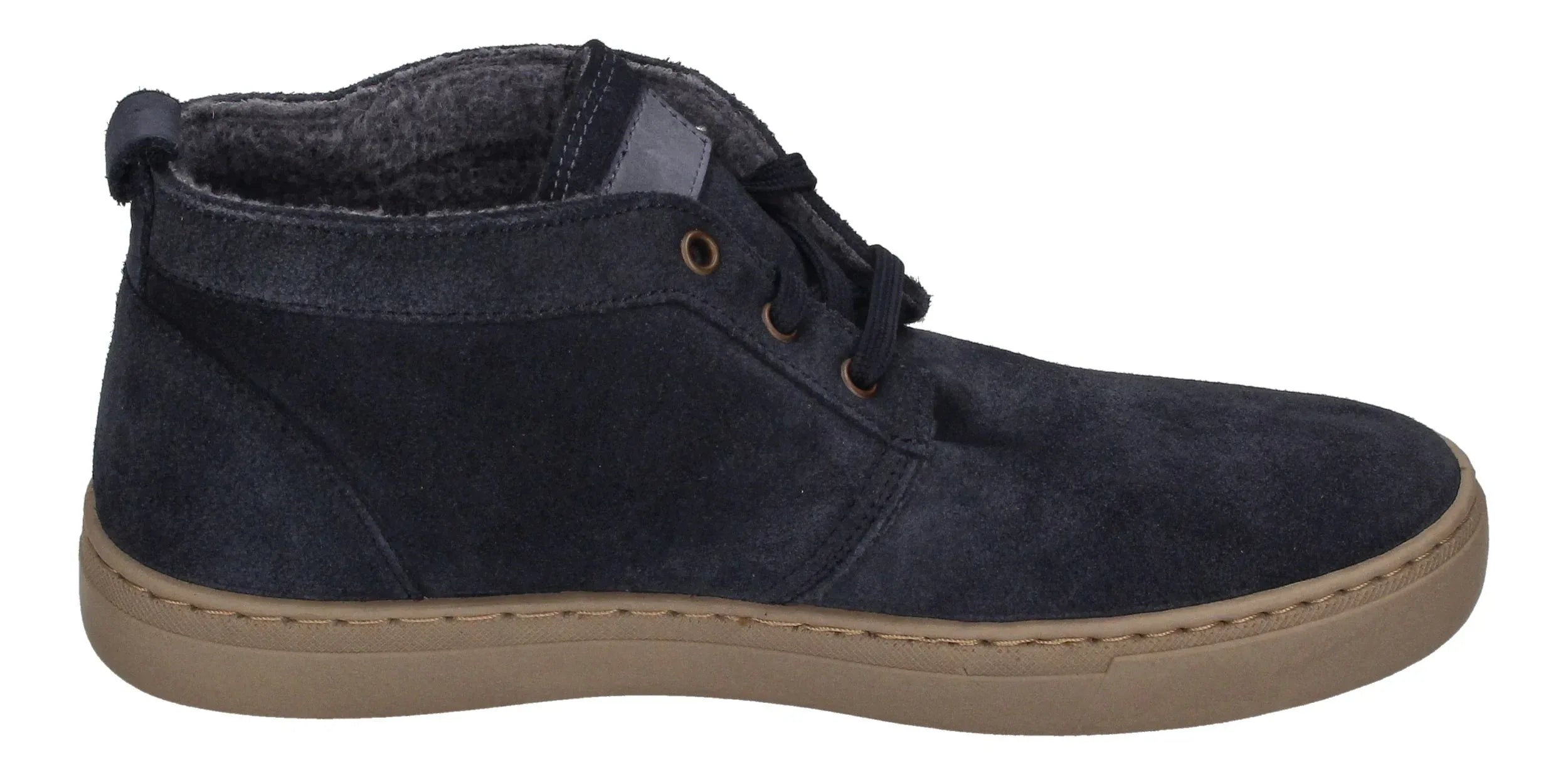 NATURAL WORLD warm gefütterte Chukka-Boots SAFARI NEW 6722-977 marino