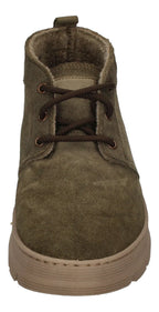 NATURAL WORLD warm gefütterte Chukka-Boots SAFARI NEW 7122-978 forest