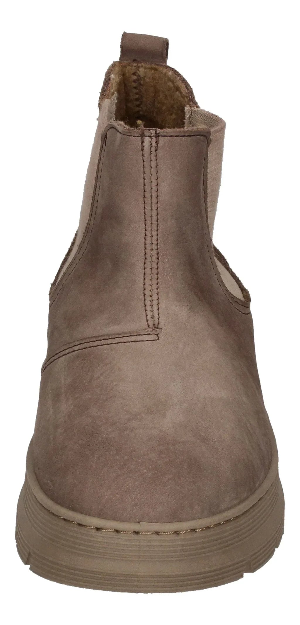 NATURAL WORLD warm gefütterte Herren Chelsea-Boots PEONIA 7182-821 beige