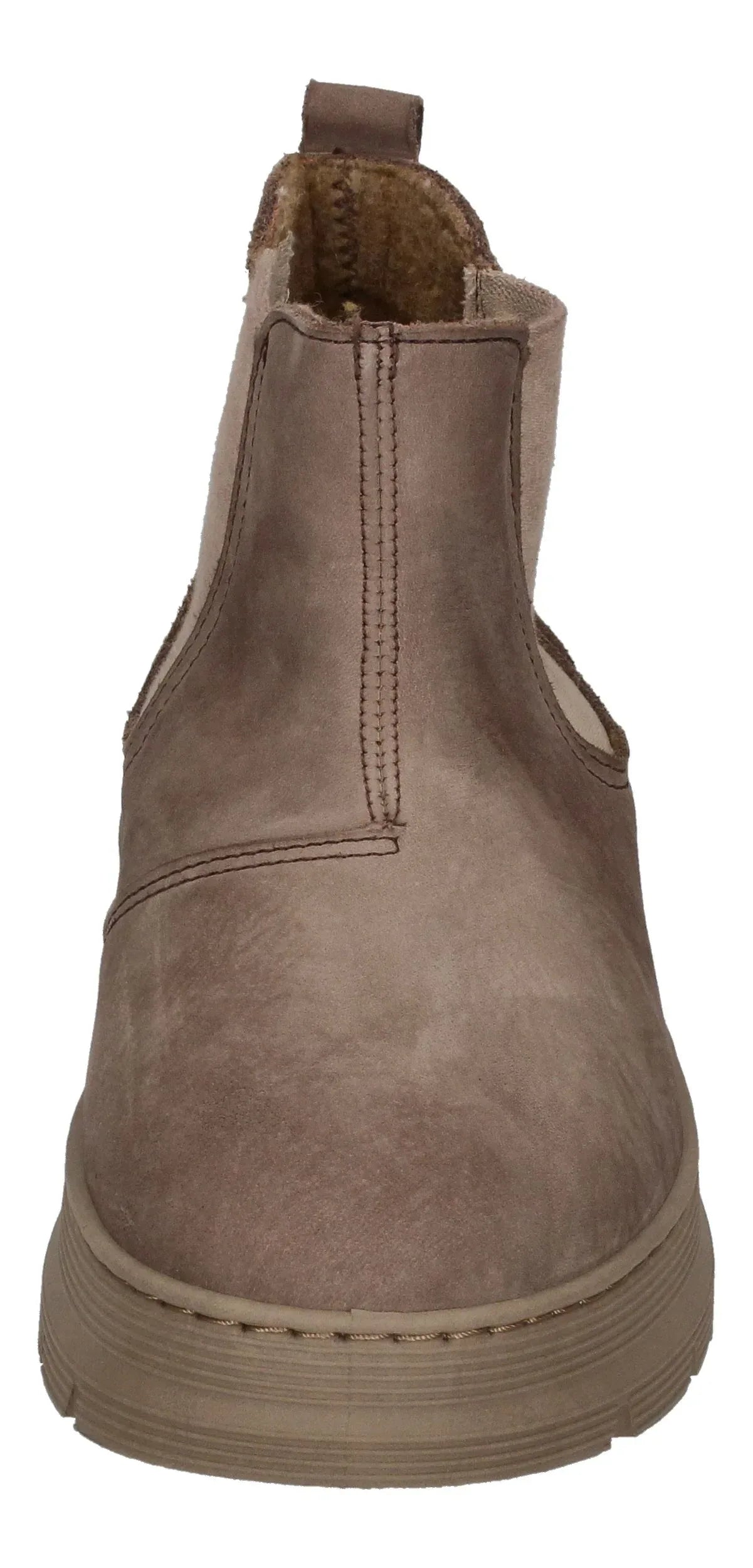 NATURAL WORLD warm gefütterte Herren Chelsea-Boots PEONIA 7182-821 beige