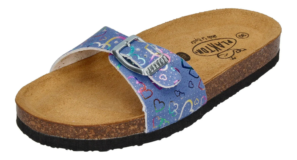 PLAKTON Kinderschuhe - Pantoletten BOM 130001 Jeans-0