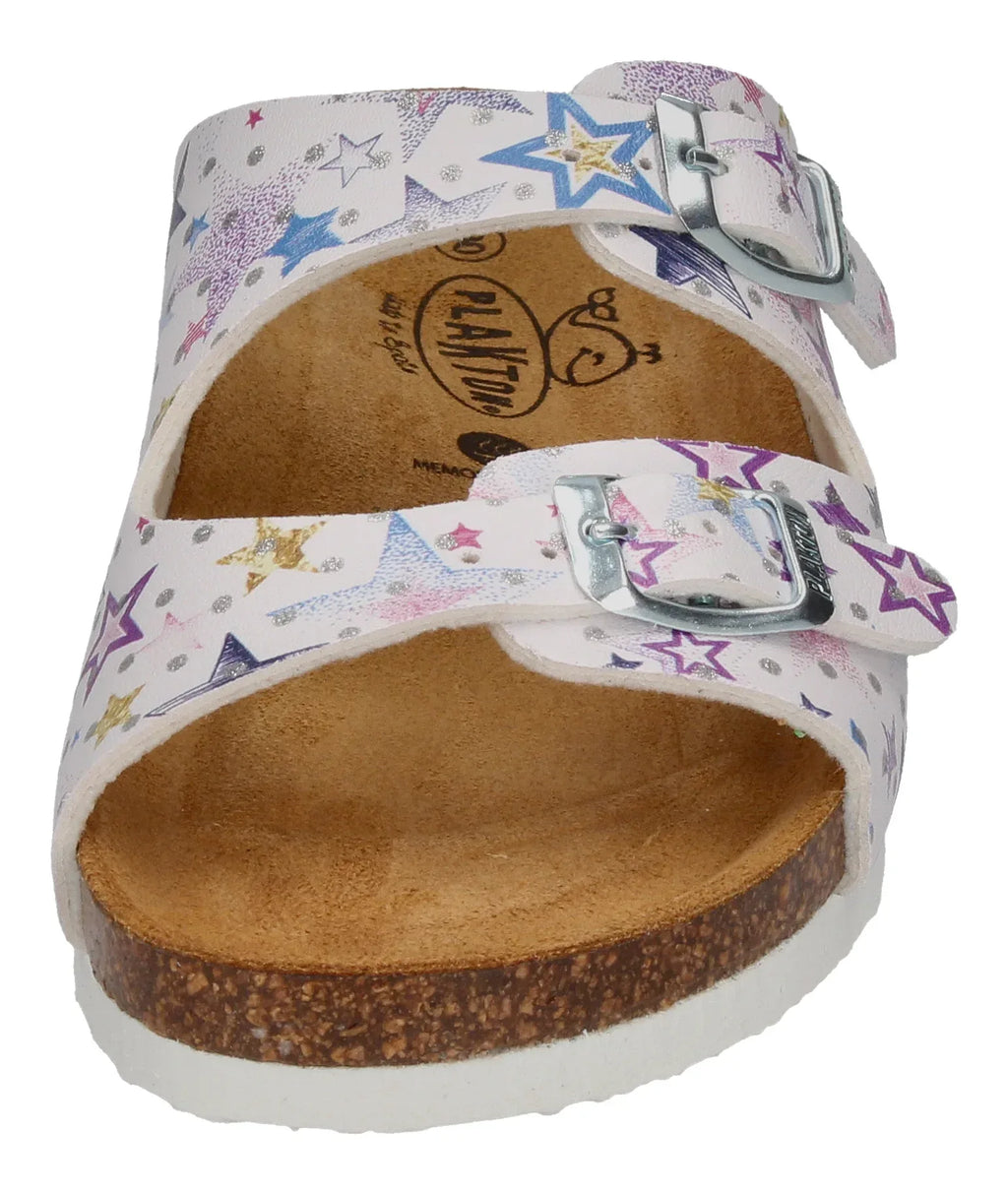 PLAKTON Kinderschuhe - Pantoletten PLUTON 130047 blanco-2