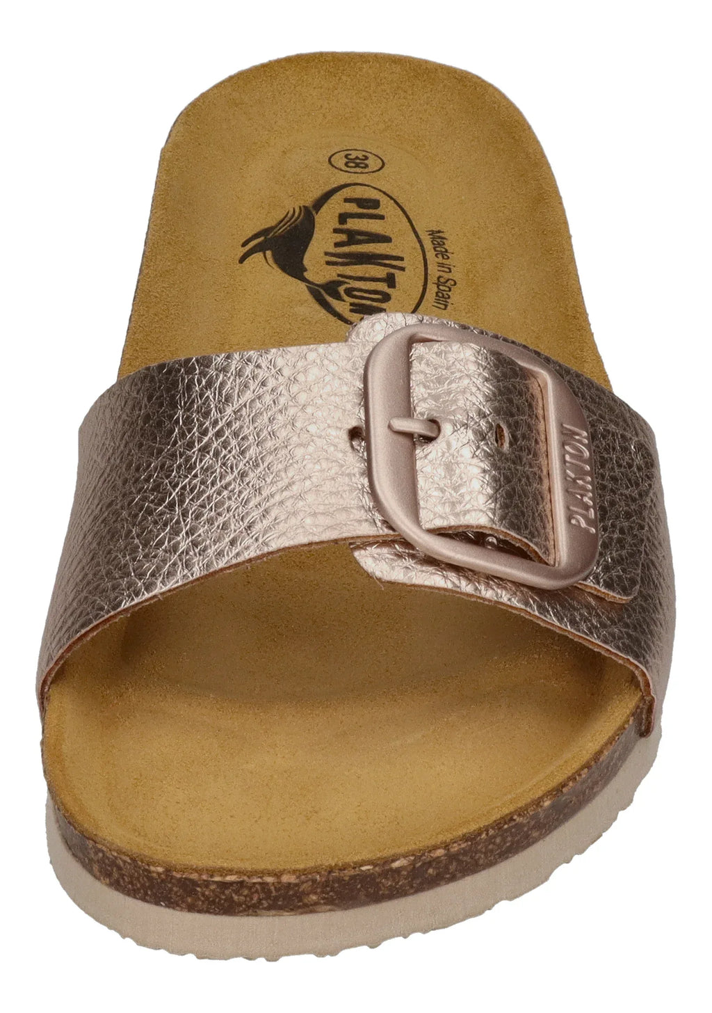 PLAKTON Damen Pantoletten BIS 3 181018 lame rose
