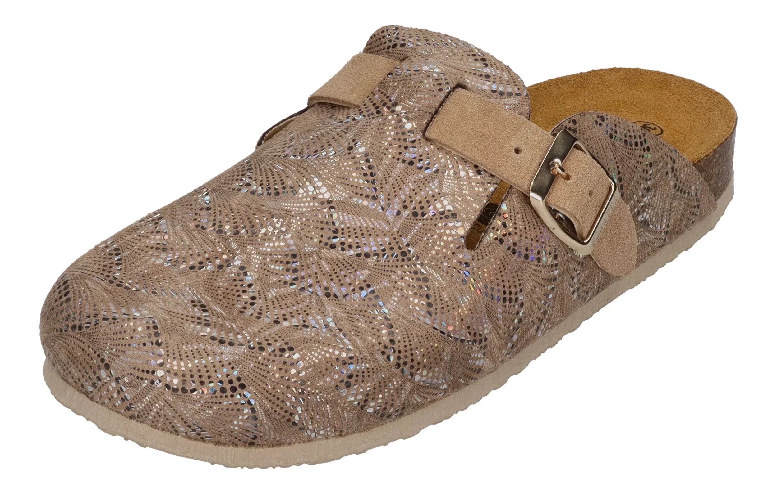 PLAKTON Damen Clogs BLOGG 181539 beige fango