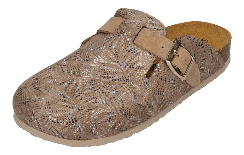PLAKTON Damen Clogs BLOGG 181539 beige fango